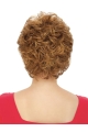 Fashion Auburn Curly Cropped Classic Wigs