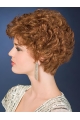 New Design Blonde Curly Cropped Synthetic Comfortable Wigs