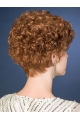 New Design Blonde Curly Cropped Synthetic Comfortable Wigs