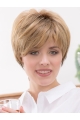 Hairstyles Monofilament Synthetic Straight 6" Short Wigs