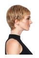 Straight Cropped 3" Capless Boycuts Best Synthetic Blonde Wigs