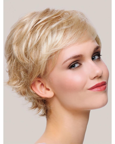 Online Monofilament Synthetic Straight 6" Short Wigs