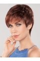 Auburn 4" Boycuts Fashionable Capless Synthetic Wigs