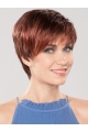 Auburn 4" Boycuts Fashionable Capless Synthetic Wigs