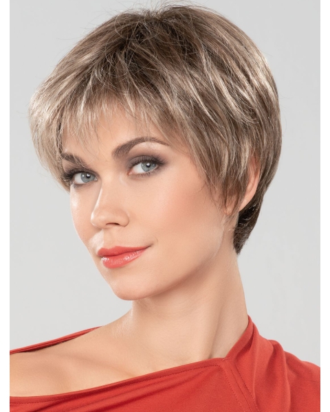 Boycuts Blonde 4" Suitable Short Wigs