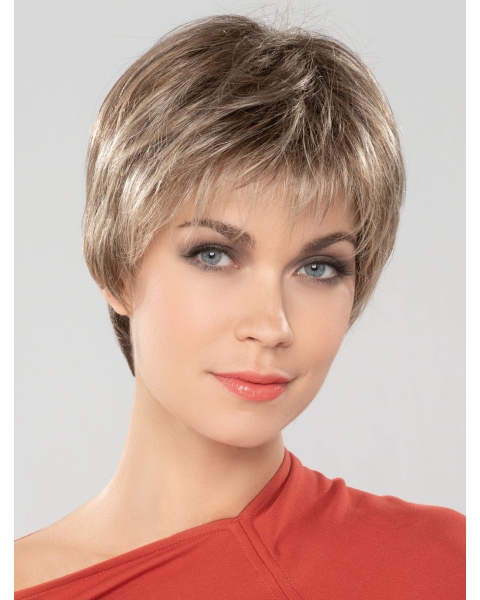 Boycuts Blonde 4" Suitable Short Wigs