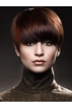 Stylish Auburn Boycuts Straight Short Wigs