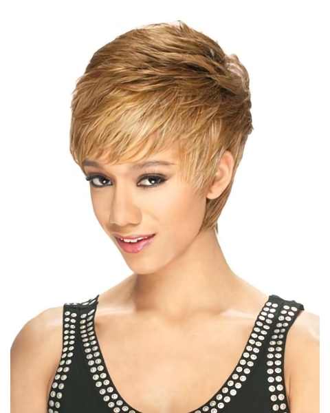 Cosy Lace Front Boycuts Blonde Short Wigs