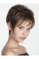 Brown Ideal Boycuts Straight Short Wigs