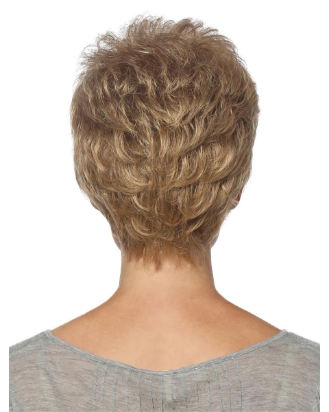 High Quality Straight Blonde Boycuts Popular Wigs