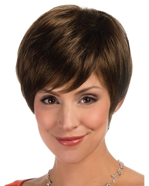 Lace Front Great Boycuts Straight Short Wigs