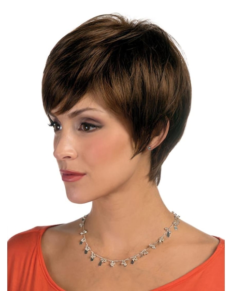 Lace Front Great Boycuts Straight Short Wigs