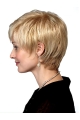 Blonde Ideal Boycuts Straight Short Wigs