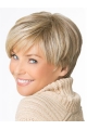 Shining  Boycuts Blonde Short Wigs