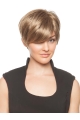 Monofilament Top Boycuts Straight Short Wigs