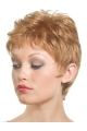 Trendy Lace Front Boycuts Blonde Short Wigs