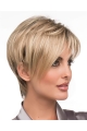 Synthetic Blonde Straight Top Short Wigs