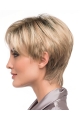 Synthetic Blonde Straight Top Short Wigs