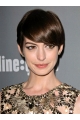 Flexibility Lace Front Straight Cropped Anne Hathaway Wigs