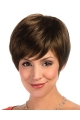 Lace Front Layered Straight Short Wigs