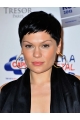 Fashionable Black Straight Cropped Jessie J Wigs