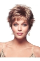 Top Blonde Straight Cropped Synthetic Wigs