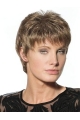 Traditiona Lace Front Straight Cropped Glueless Lace Wigs