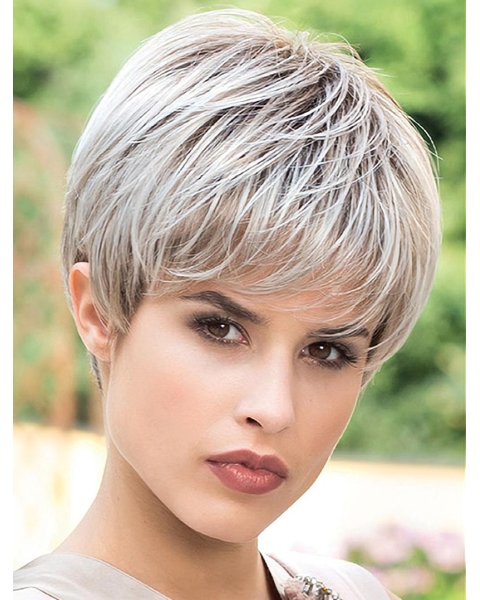 Straight Synthetic Cool Short Wigs