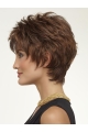 Best Auburn Boycuts Wavy Short Wigs