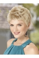 Blonde Wavy Synthetic Incredible Short Wigs