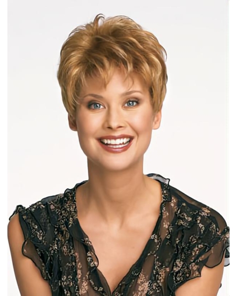 Boycuts Wavy Synthetic Exquisite Short Wigs