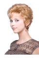 Preferential Blonde Wavy Cropped Classic Wigs