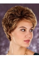 Blonde Wavy Synthetic Flexibility Short Wigs