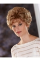 Beautiful Blonde Wavy Cropped Classic Wigs