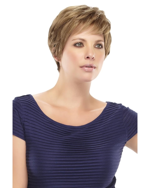 Lace Front Refined Boycuts Wavy Short Wigs