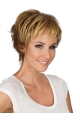 Blonde Wavy Synthetic Hairstyles Wigs For Cancer