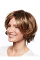 Auburn Synthetic Layered Wavy Chin Length Lace Front Wig