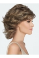 Wavy Chin Length 6" Capless Layered Best Looking Synthetic Wigs