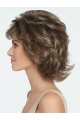 Wavy Chin Length 6" Capless Layered Best Looking Synthetic Wigs