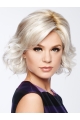 Wavy Chin Length 10" Capless Bob Capless Adjustable Wigs