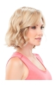 11" Wavy Monofilament Best Synthetic Blonde Wigs