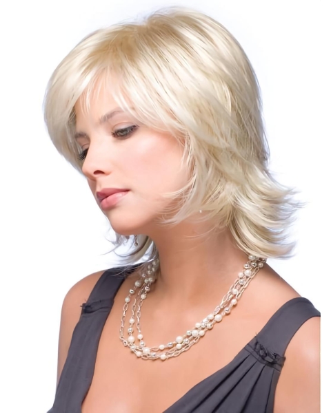 Brown Capless 12" Layered Comfortable Synthetic Wigs