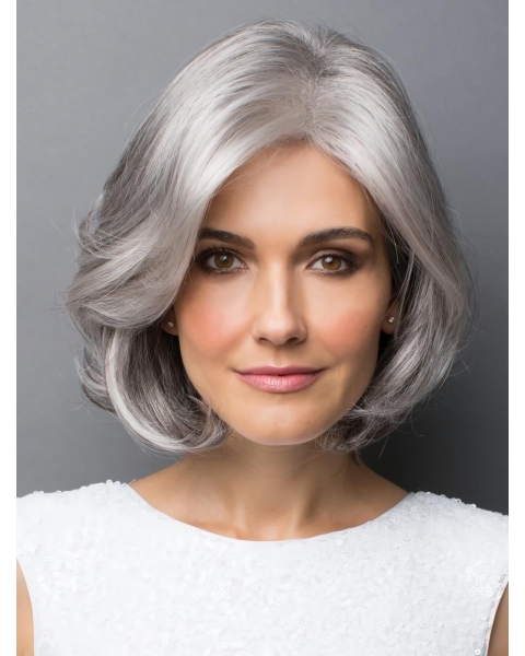 Platinum Blonde Capless 10" Layered Soft Synthetic Wigs