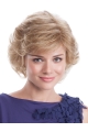 Blonde Capless Wavy 9" Wig For Women Classic Style