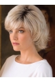 Blonde Capless 8" With Bangs Gorgeous Synthetic Wigs