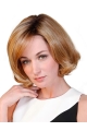 Wavy 10" Auburn Synthetic Bobs Women Wig Medium