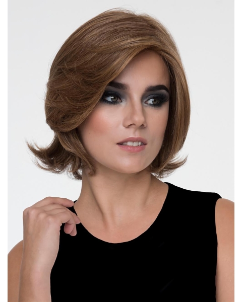 Chin Length Monofilament Best Synthetic Wigs Brand