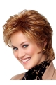 Natural Monofilament Wavy Chin Length Wigs