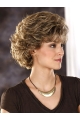 Amazing Brown Wavy Chin Length Classic Wigs