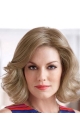 New Blonde Wavy Chin Length Classic Wigs